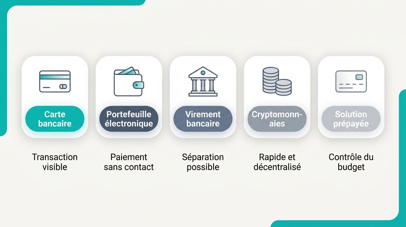 Paiements, vérification et retraits